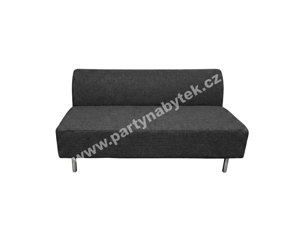 Pohovka Loop dvousedák středový, šedý