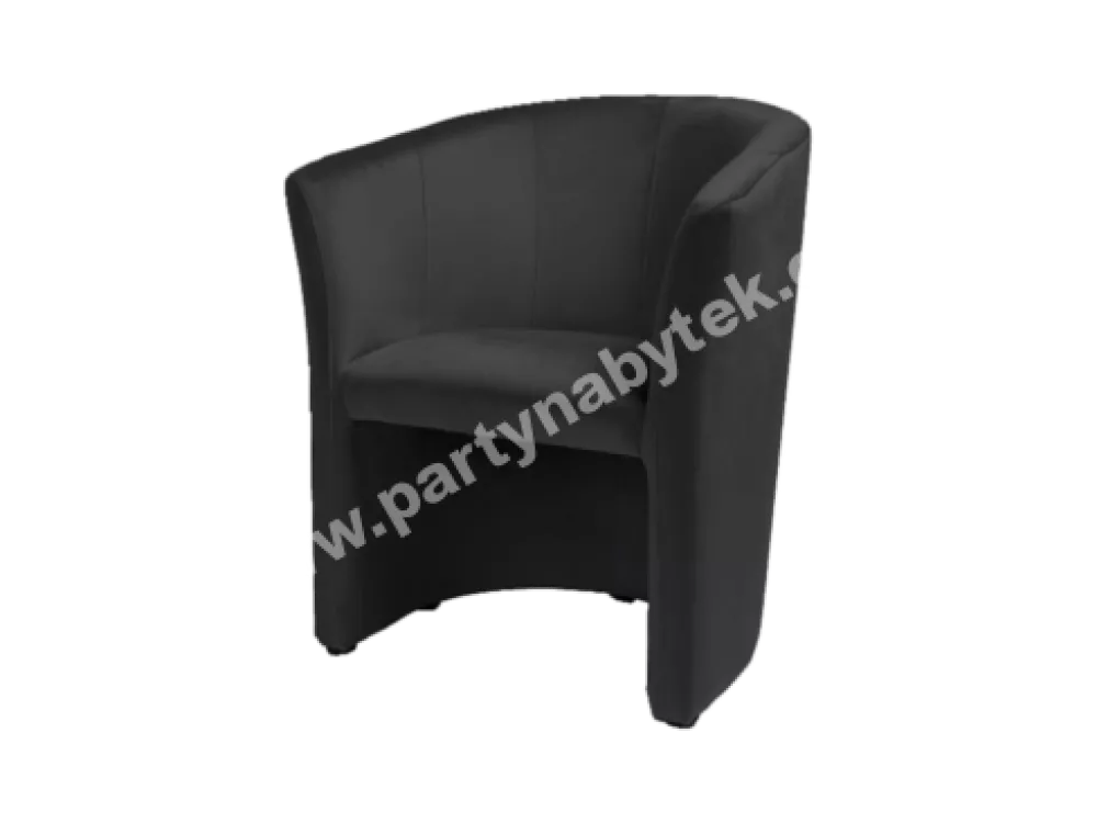 Křeslo Mocca černé