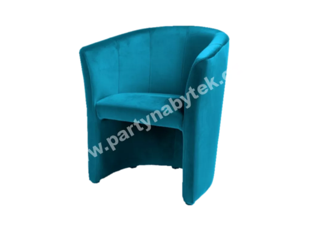 Křeslo Mocca modré