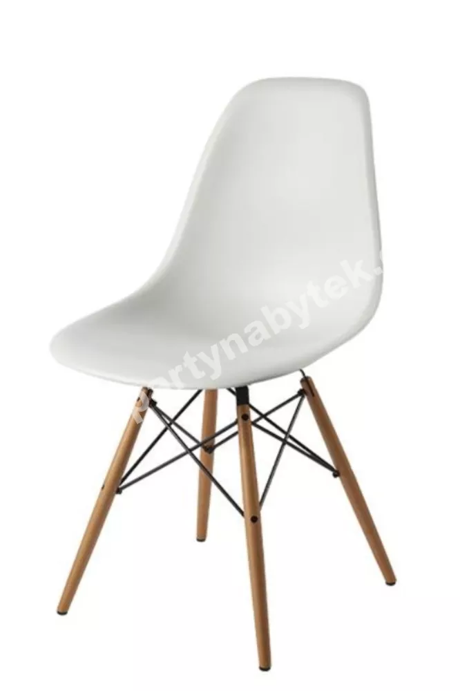 Židle Scandi bílá