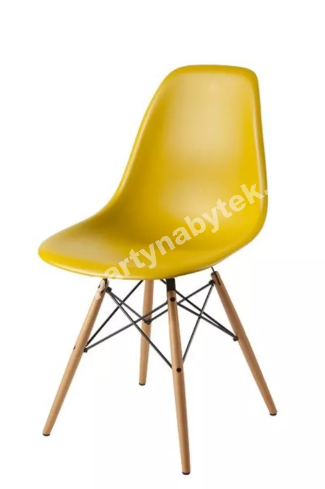 Židle Scandi hořčice